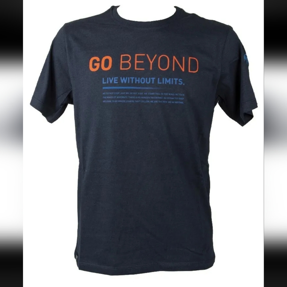 NORTH SAILS "Go Beyond" short sleeve cotton crew neck Unisex T-shirt